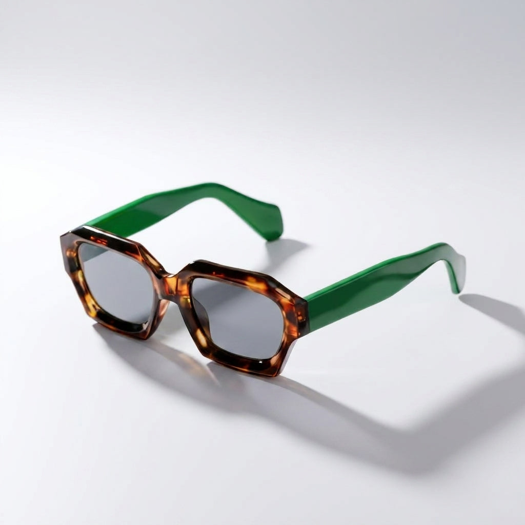 Ventura hexagonal geometric sunglasses – Vesper Collective