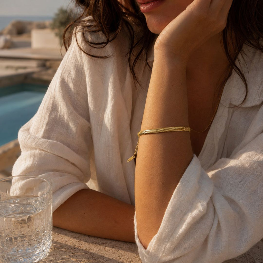 BOA Bracelet 5mm Gold