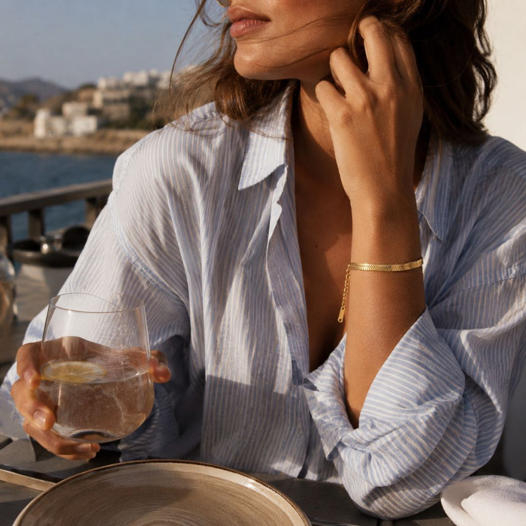 BOA Bracelet 5mm Gold