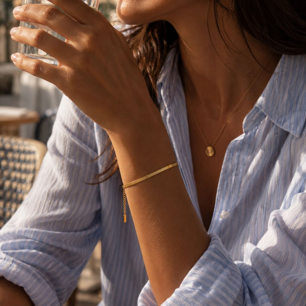BOA Bracelet 2mm Gold