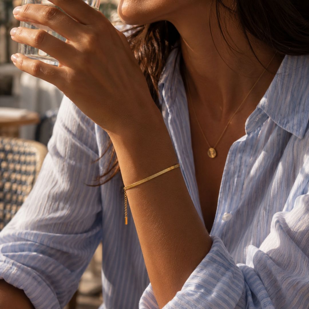 BOA Bracelet 2mm Gold