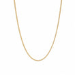 Boa Necklace 2mm Gold