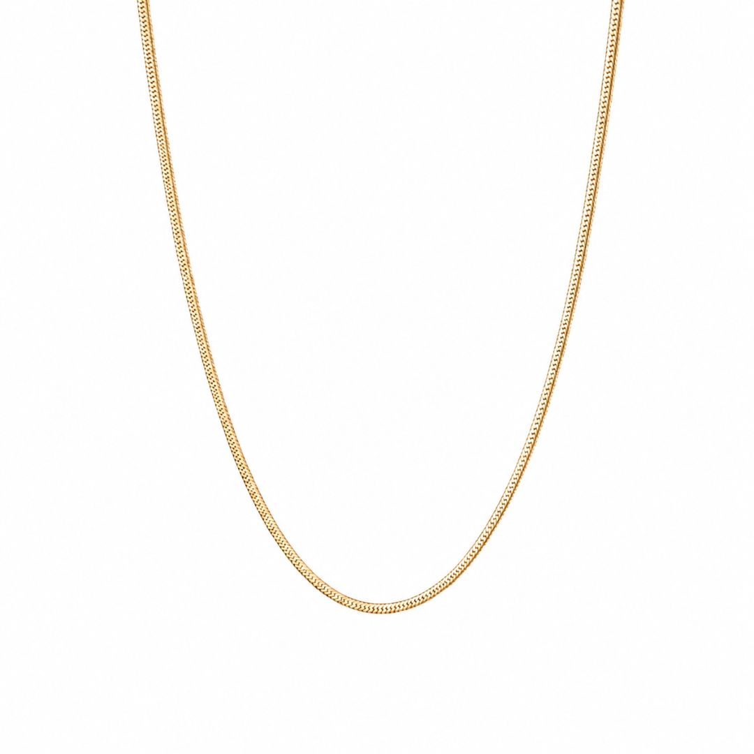 Boa Necklace 2mm Gold