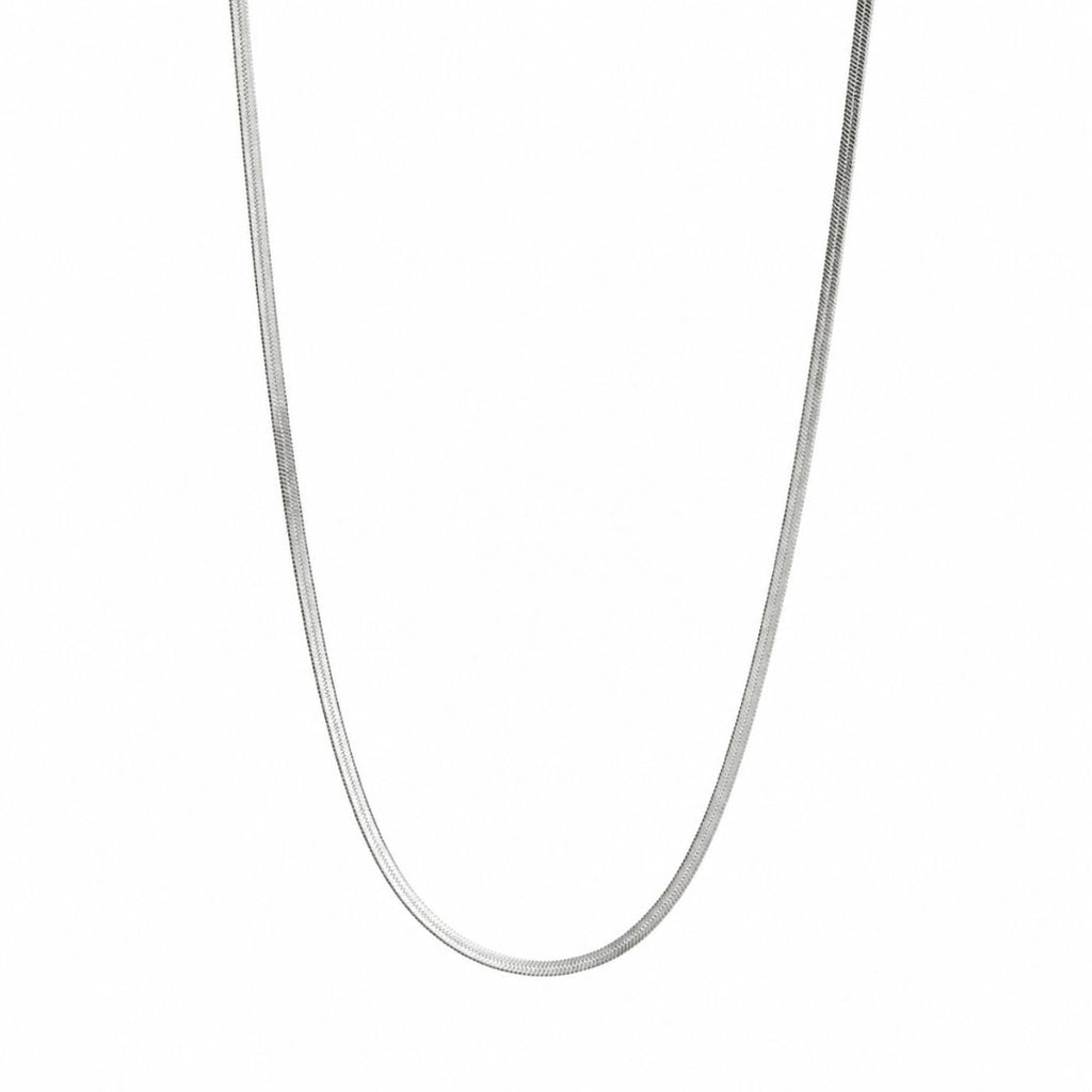 Boa Necklace 2mm Silver