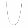Boa Necklace 2mm Silver