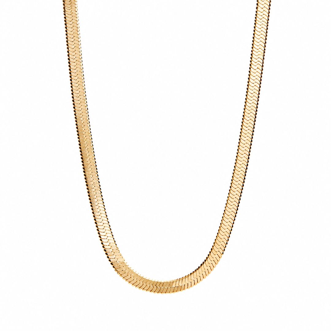 Boa Necklace 5mm Gold