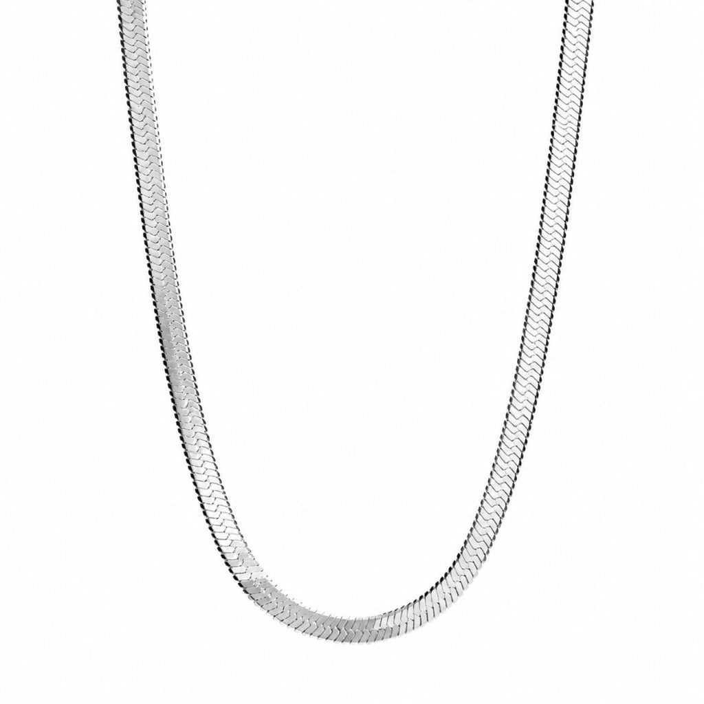 Boa Necklace 5mm Silver