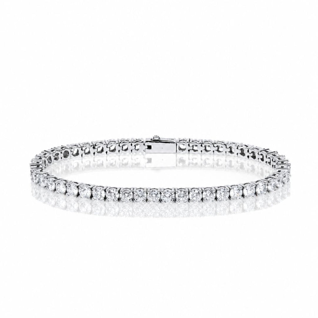 Ice Link Bracelet 5mm Silver