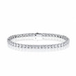 Ice Link Bracelet 5mm Silver