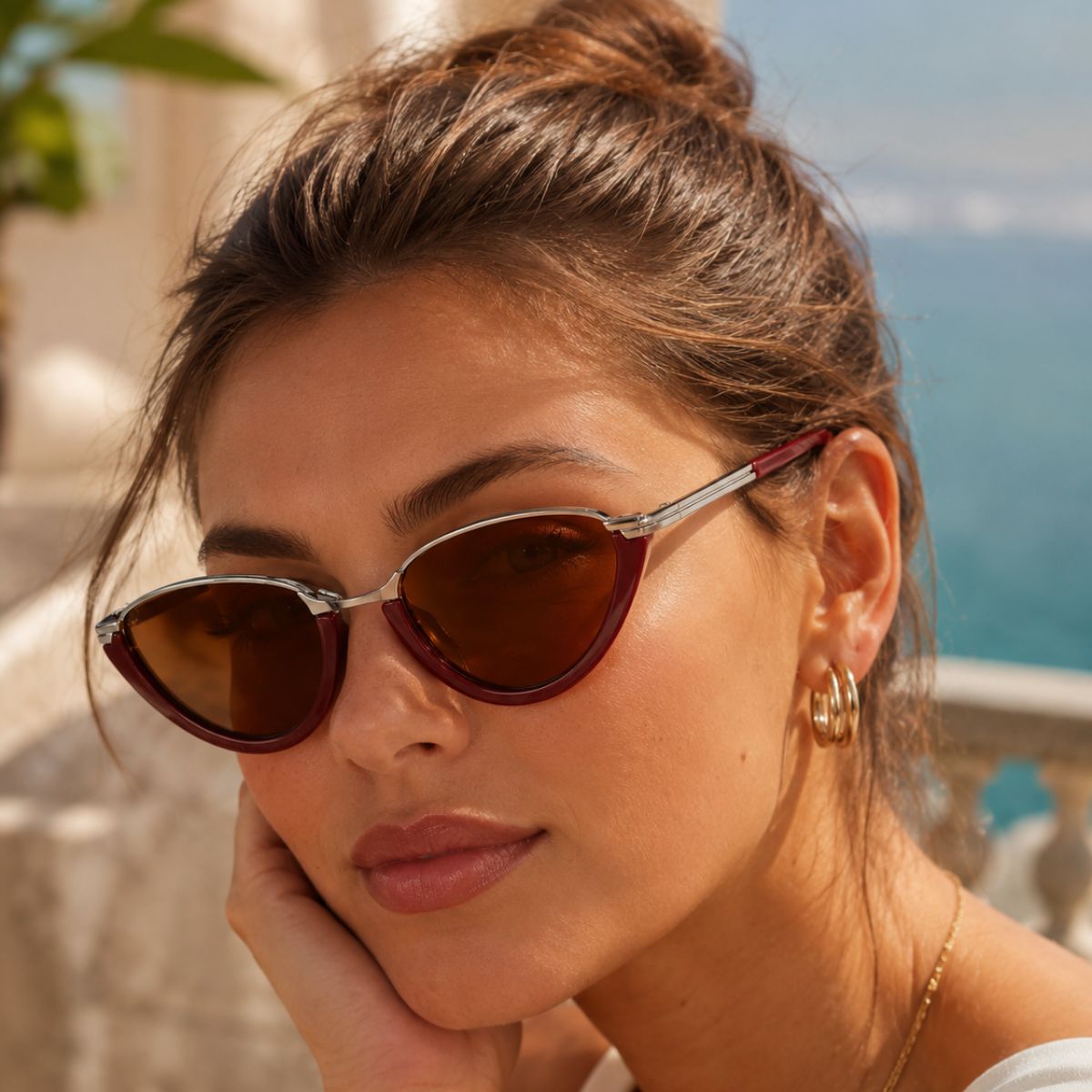 Julia Cat-Eye Sunglasses