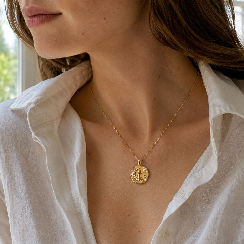 Celeste pendant necklace Gold