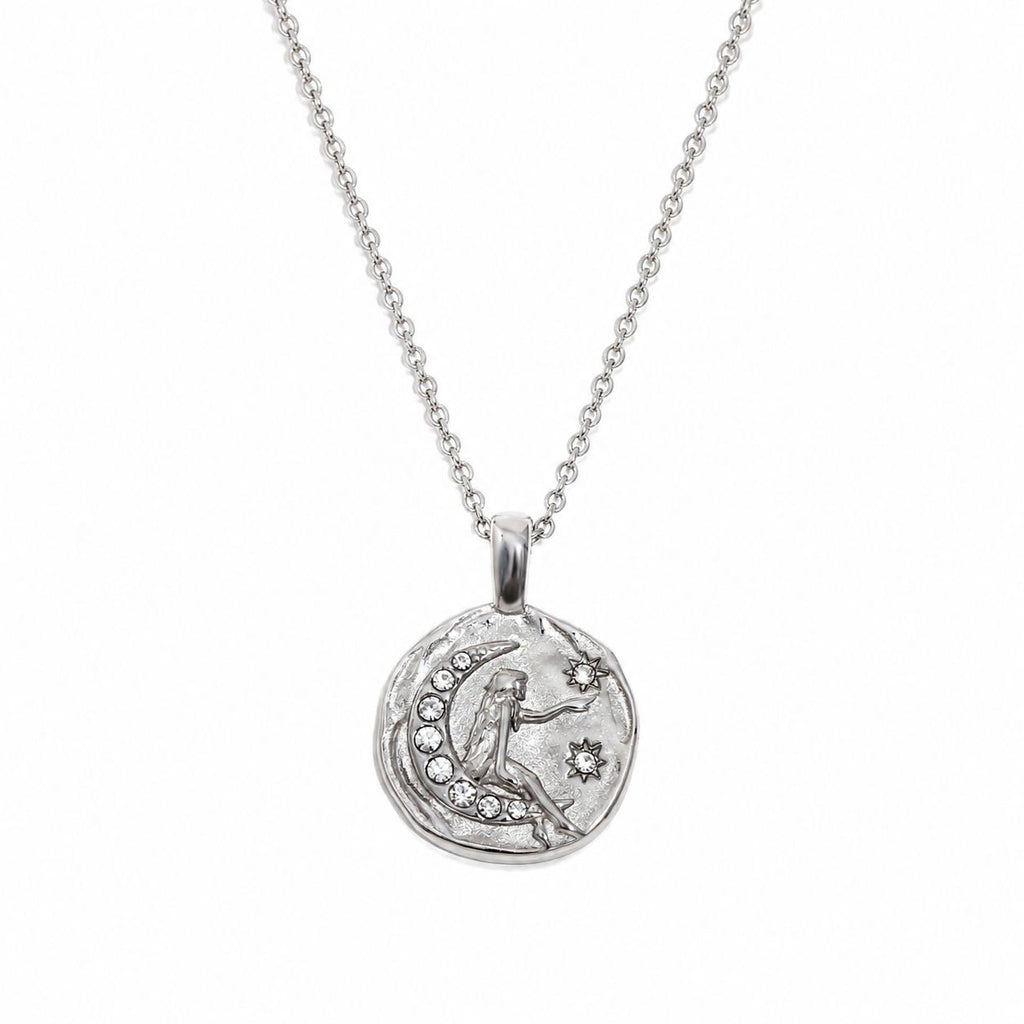 Celeste pendant necklace Silver