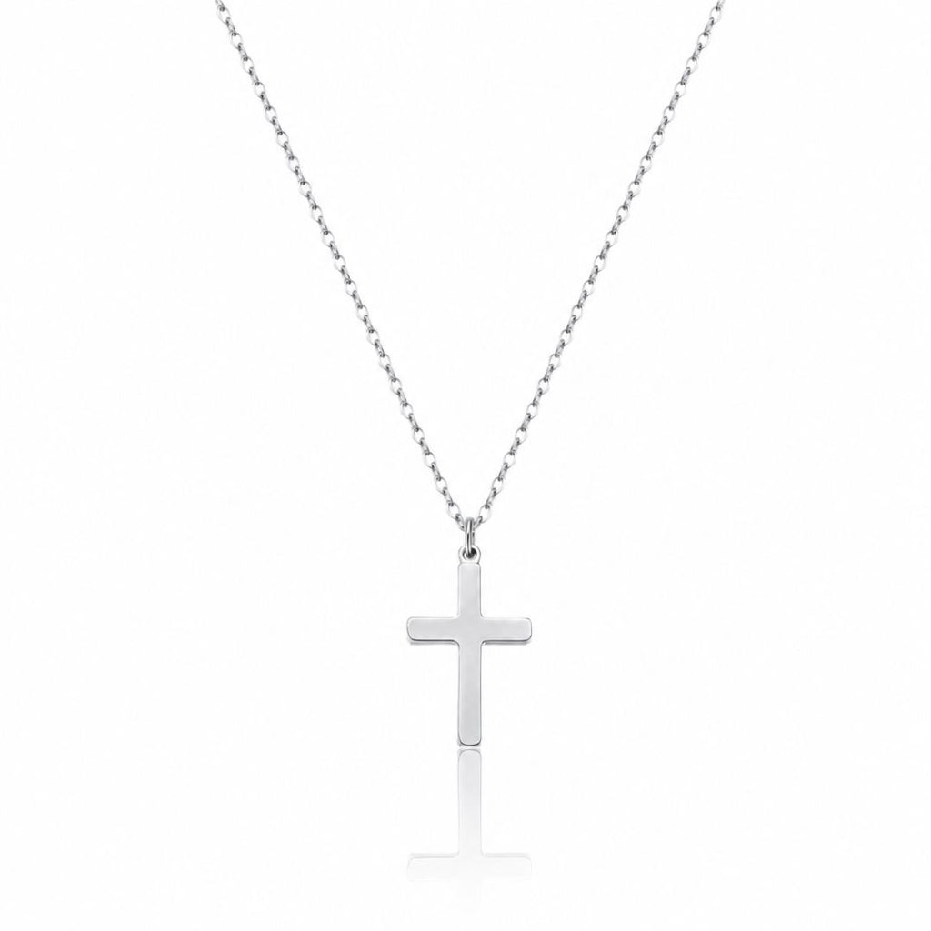 Cross necklace Silver