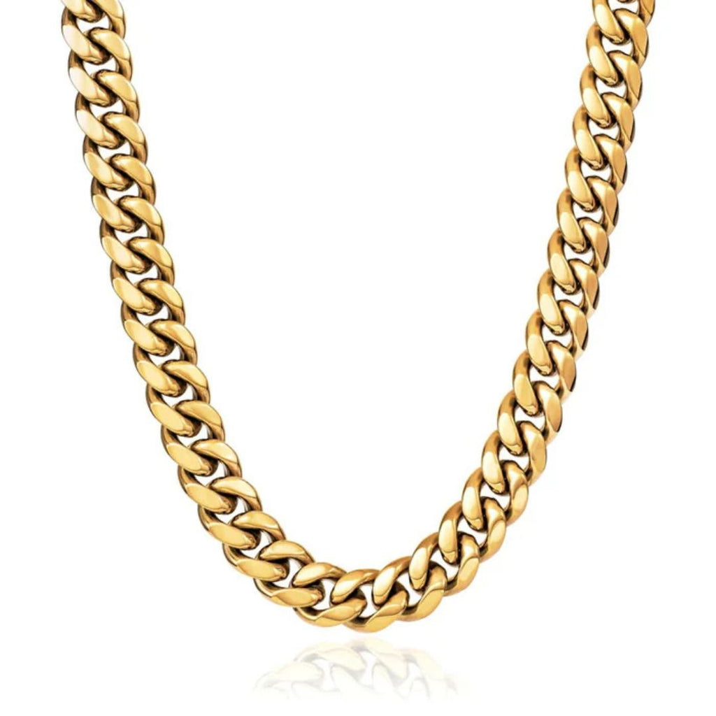 Cuban Chain 12mm Gold