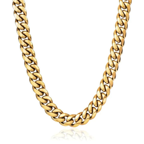 Cuban Chain 12mm Gold