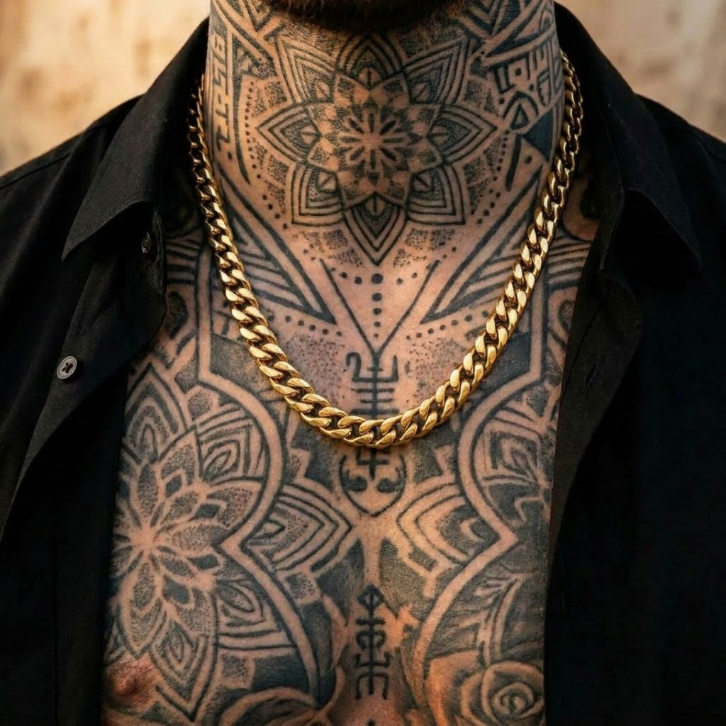 Cuban Chain 12mm Gold