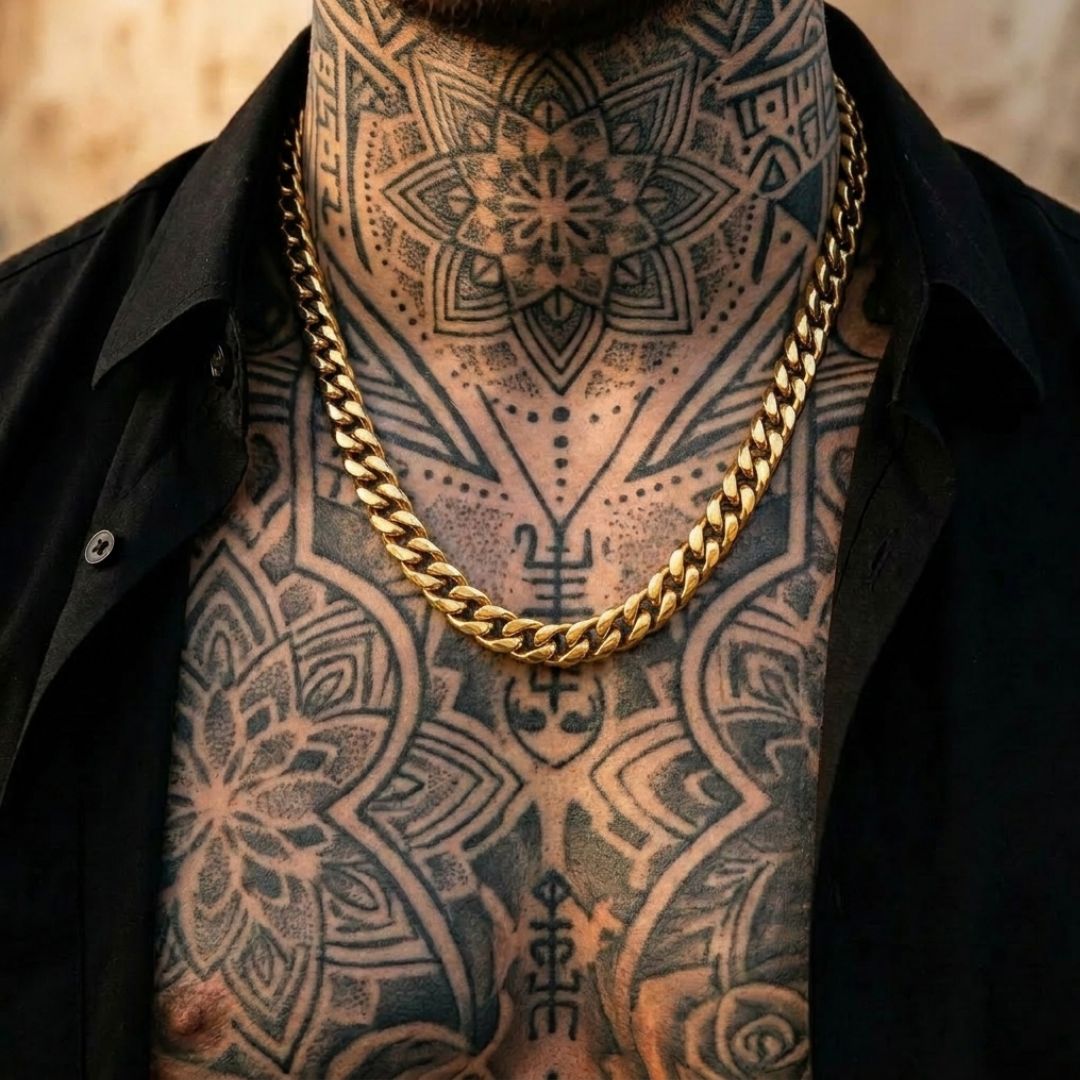 Cuban Chain 12mm Gold