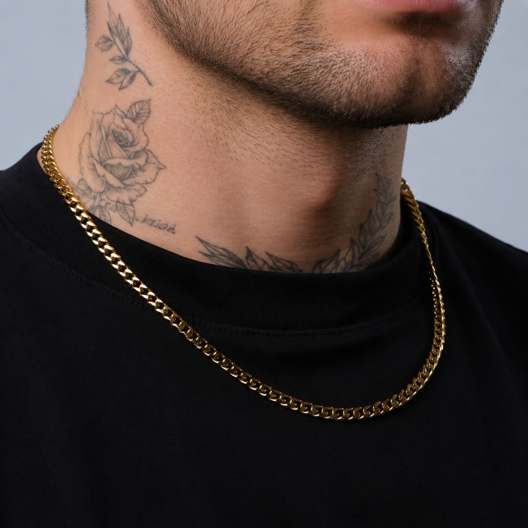 Cuban Chain 5mm Gold