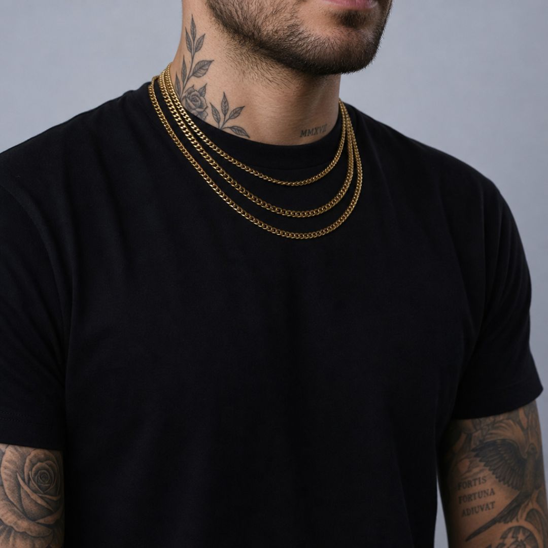 Cuban Chain 5mm Gold