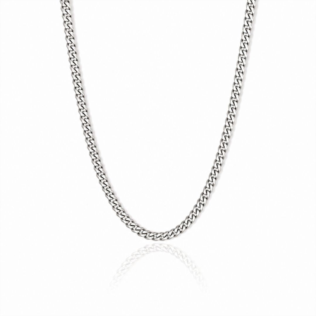 Cuban Chain 5mm Silver