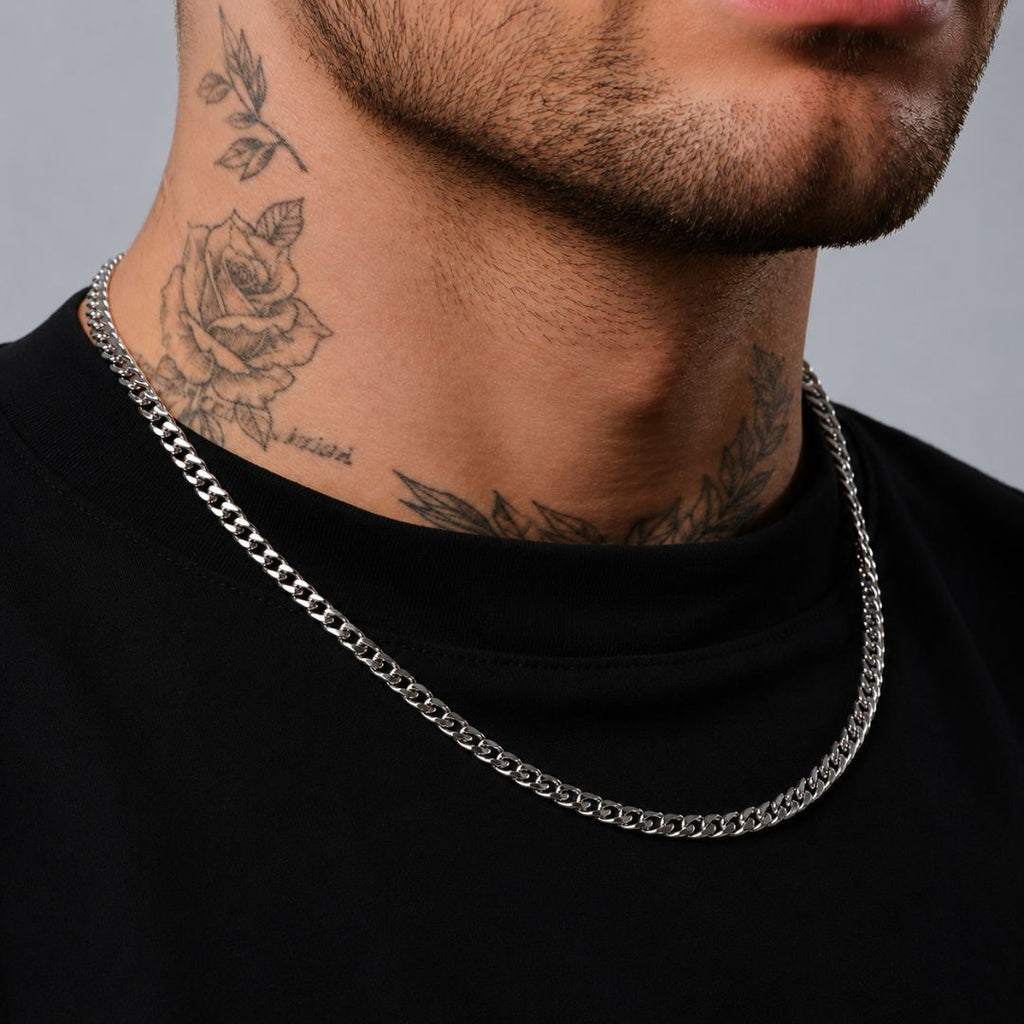 Cuban Chain 5mm Silver
