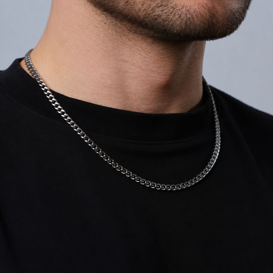 Cuban Chain 5mm Silver