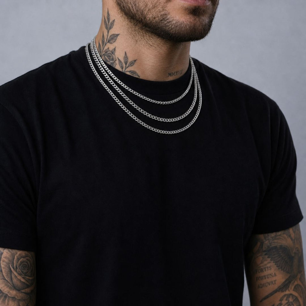 Cuban Chain 5mm Silver