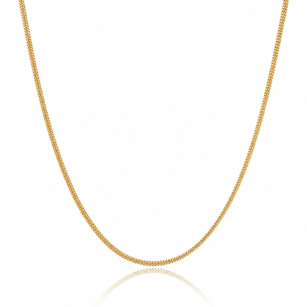 Cuban Chain 3mm Gold