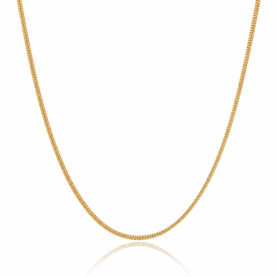 Cuban Chain 3mm Gold
