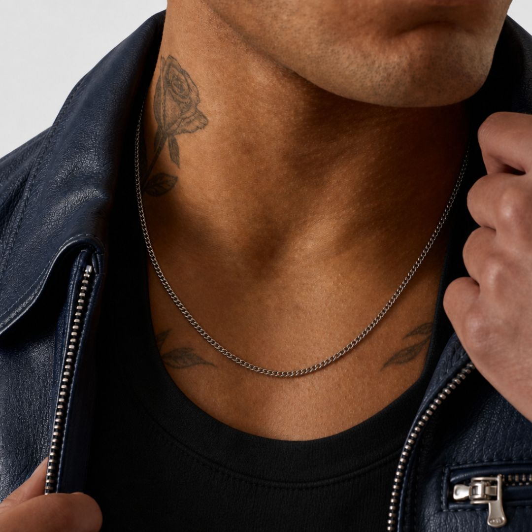 Cuban Chain 3mm Silver