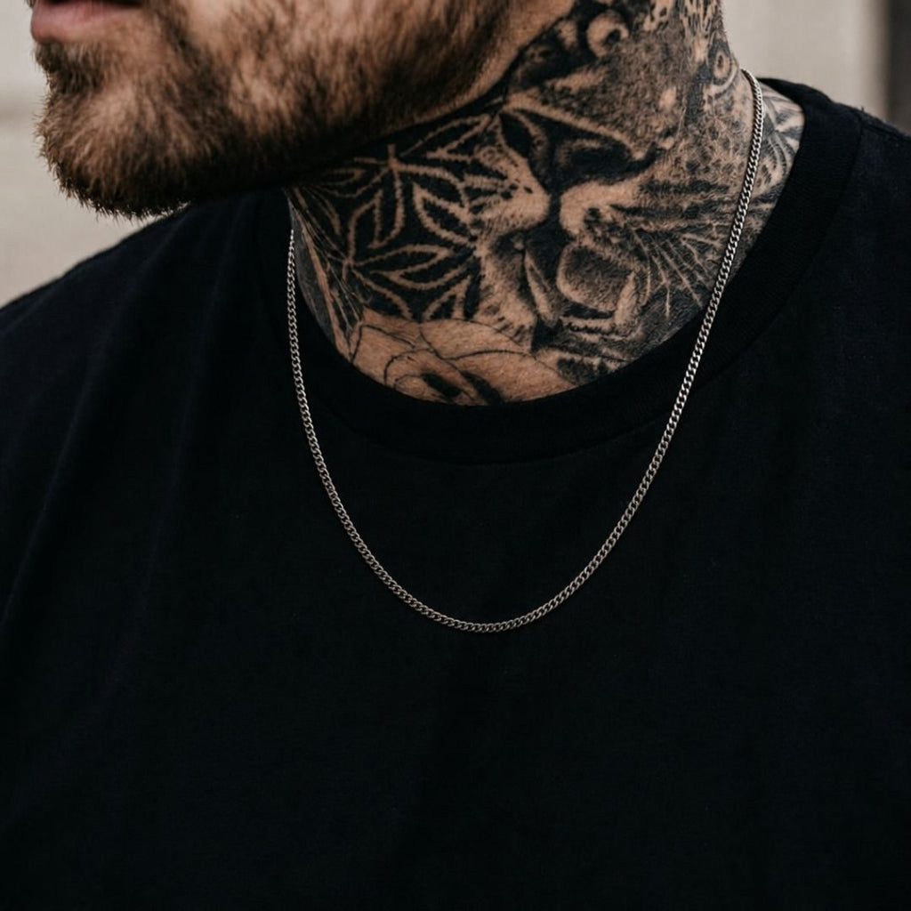 Cuban Chain 3mm Silver