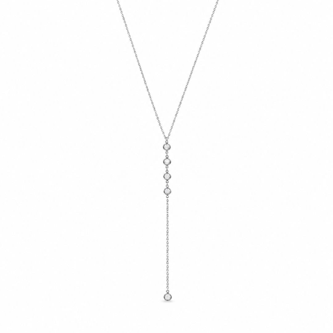 Drop Necklace Silver