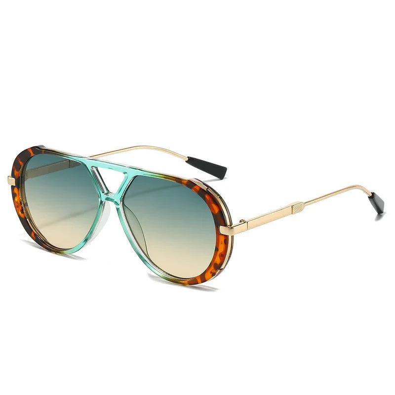 Valora Aviator Shades up close