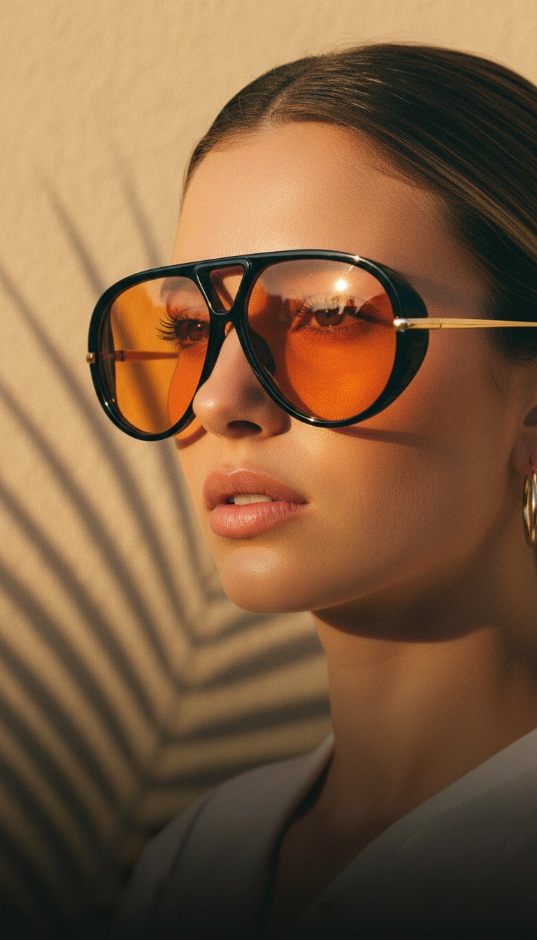 Vesper Cancun aviator — close-up