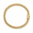 Iced Cuban Link Bracelet 6mm Gold