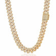 Iced cuban chain 14mm Gold