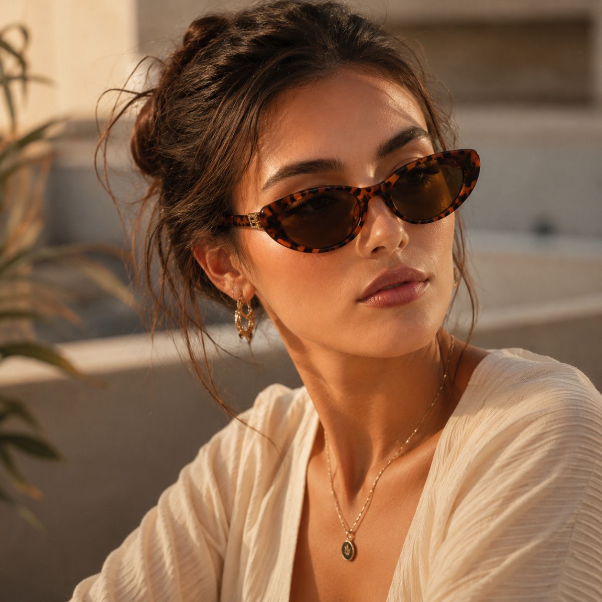 Cristina Cat-Eye Sunglasses