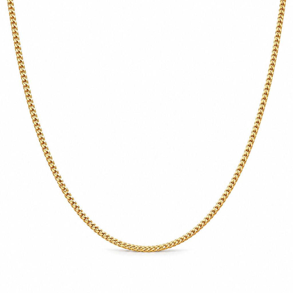 Link Chain Necklace 3mm Gold