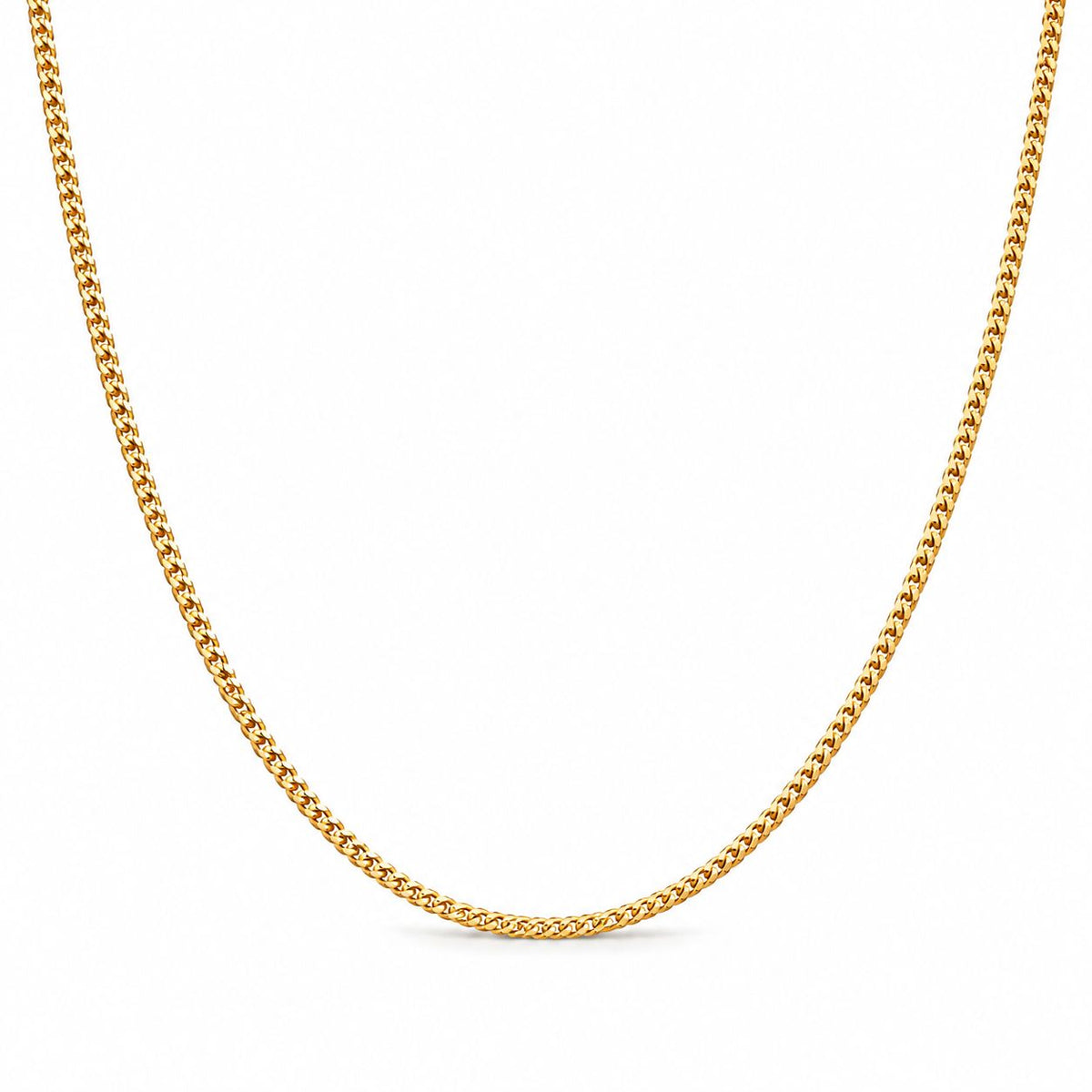 Link Chain Necklace 3mm Gold