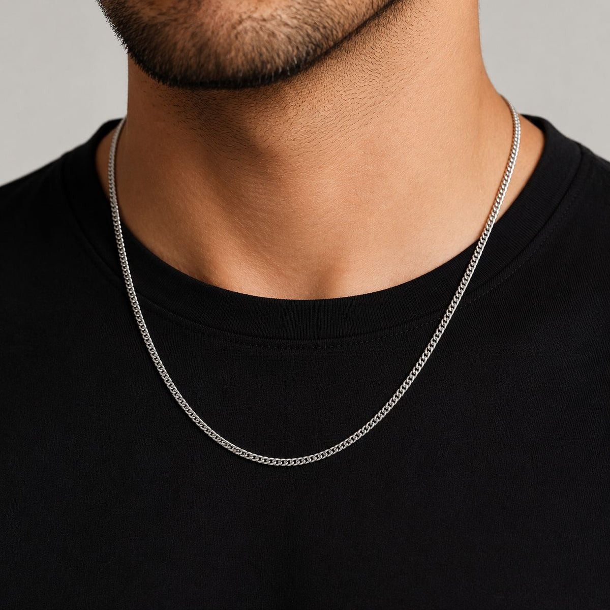 Link Chain Necklace 3mm Silver
