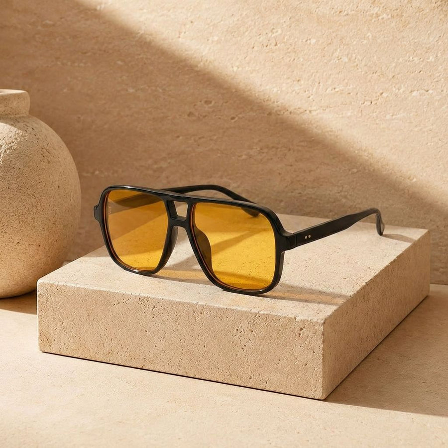 Marlon Aviator Sunglasses up close