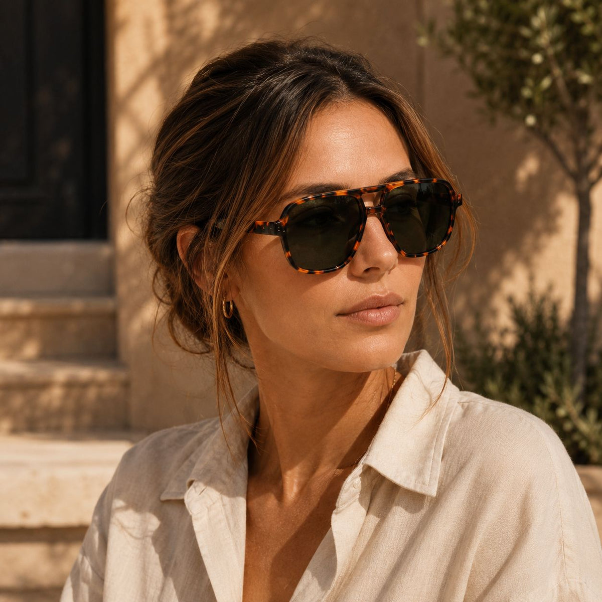 Marlon Aviator Sunglasses