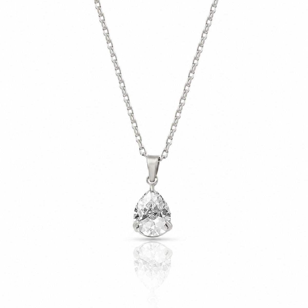 Muse stone necklace Silver