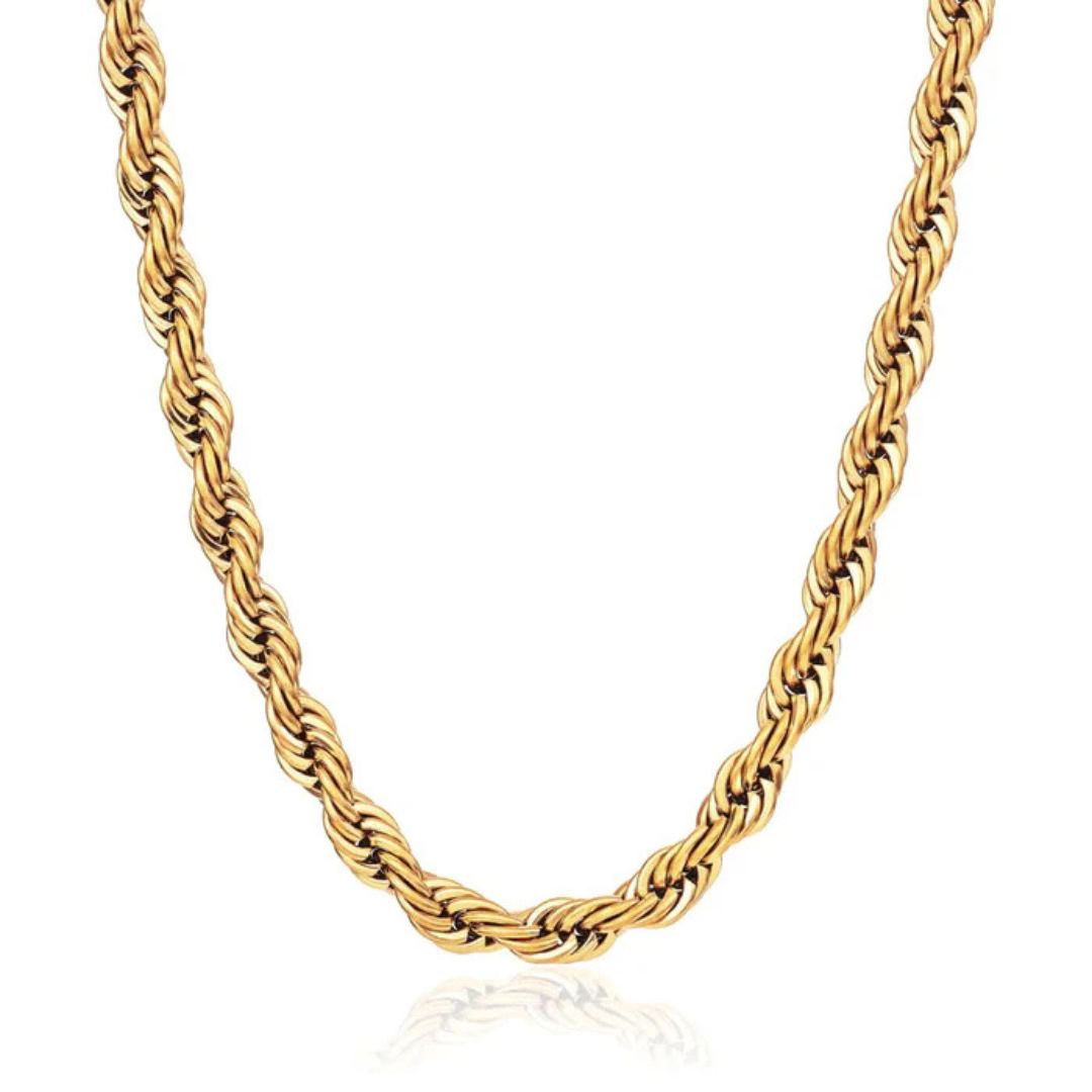 Rope Chain 5mm Gold