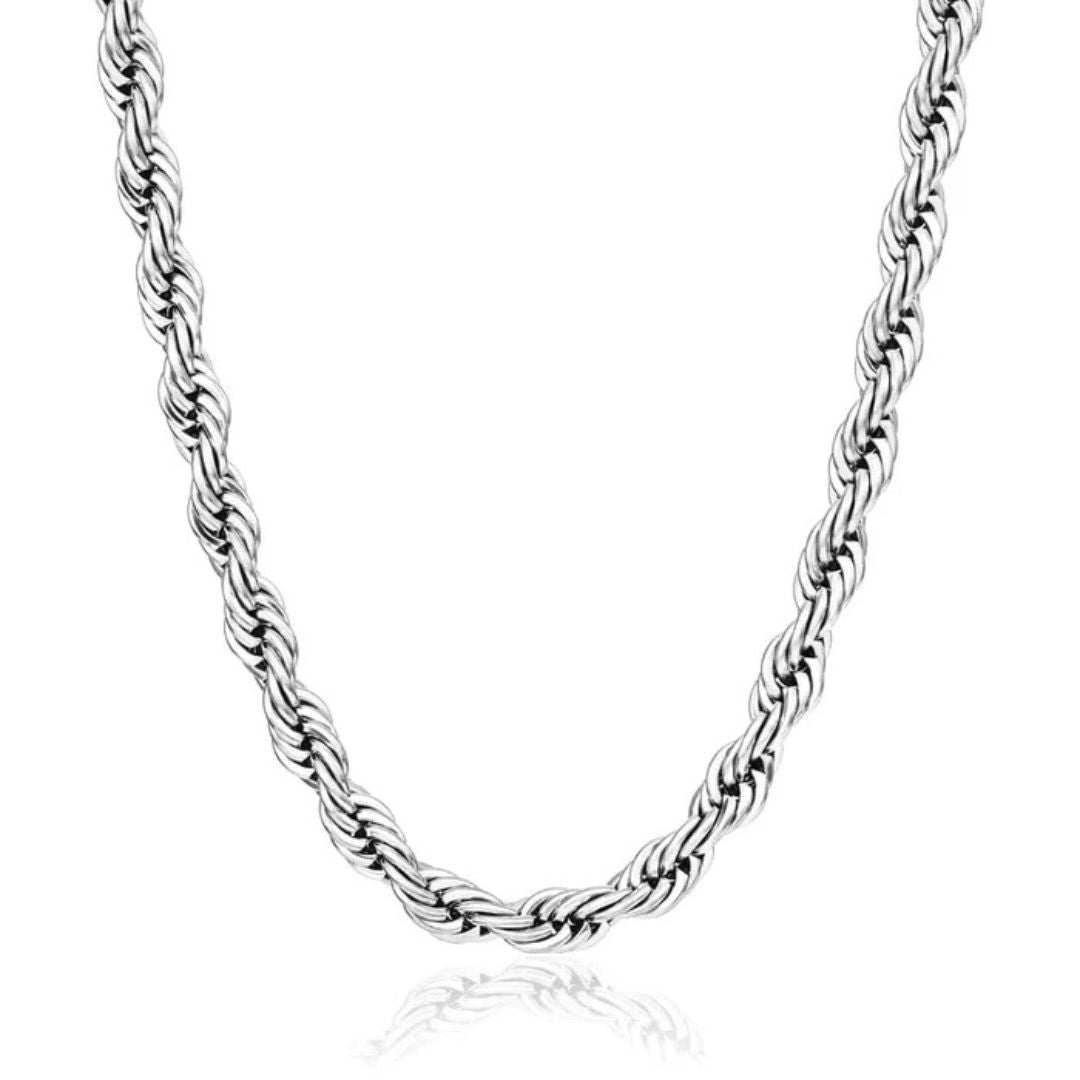 Rope Chain 5mm Silver