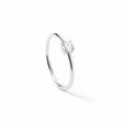 Classic Solitaire Ring Silver
