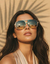 Oversized sunglasses — Vesper Panther