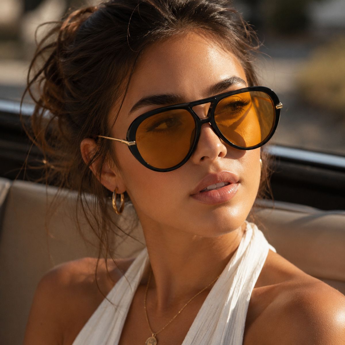 Toscana Aviator Sunglasses